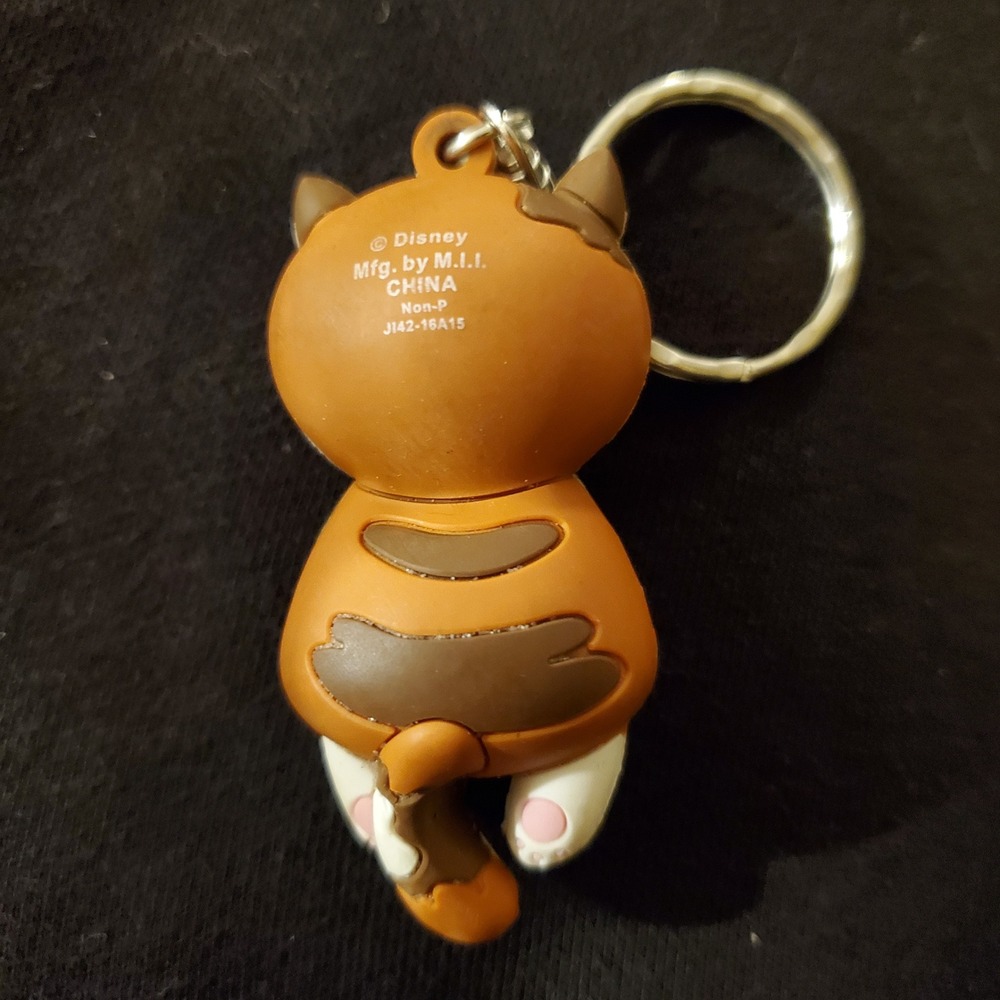 Disney Calico Cat Keychain Bag Charm Kawaii Cute Kids - Picture 4 of 4
